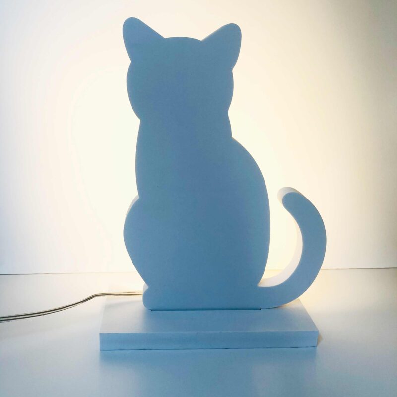 Lampada gatto - Whitedesign